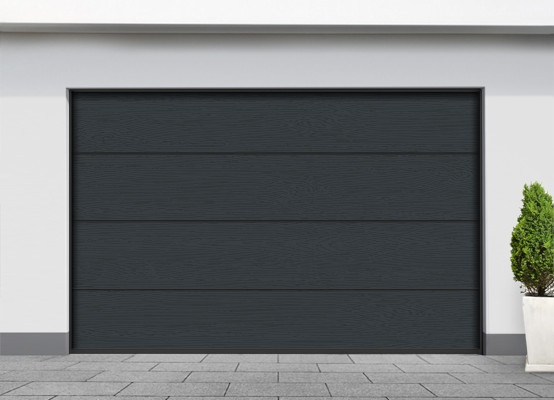 Porta garage sezionale antracite