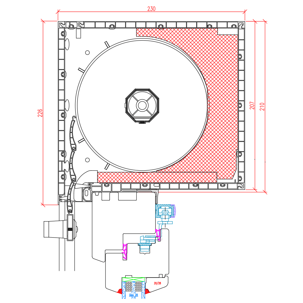 Plaid Scozzese "Vialman" Rosso E Blu | Ninocco Home - Foto 7