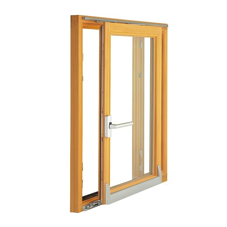 Classica porta scorrevole a ribalta in legno
