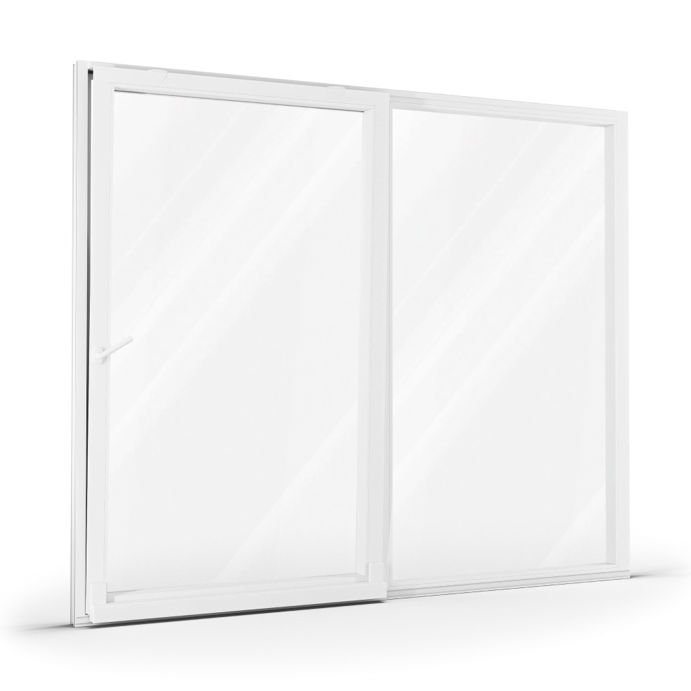 Porta scorrevole a ribalta traslante in PVC