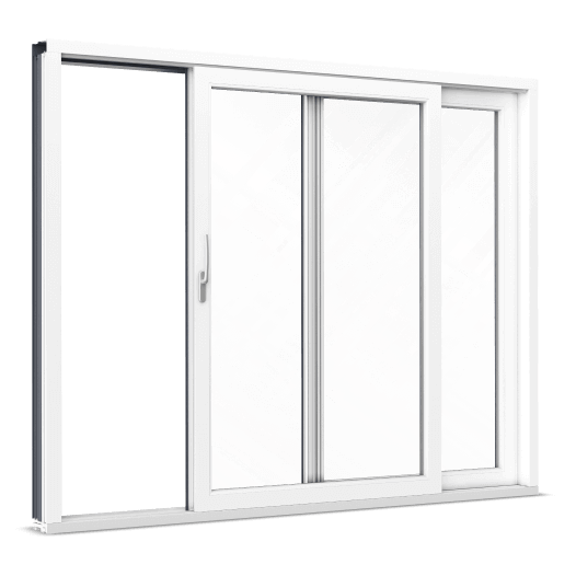 Porta alzante scorrevole PVC-alluminio