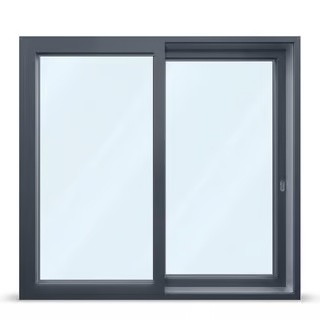 Porta scorrevole grigio antracite