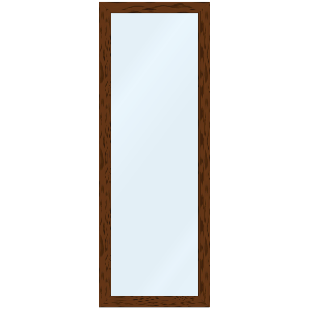 Portafinestra in PVC con finitura effetto noce