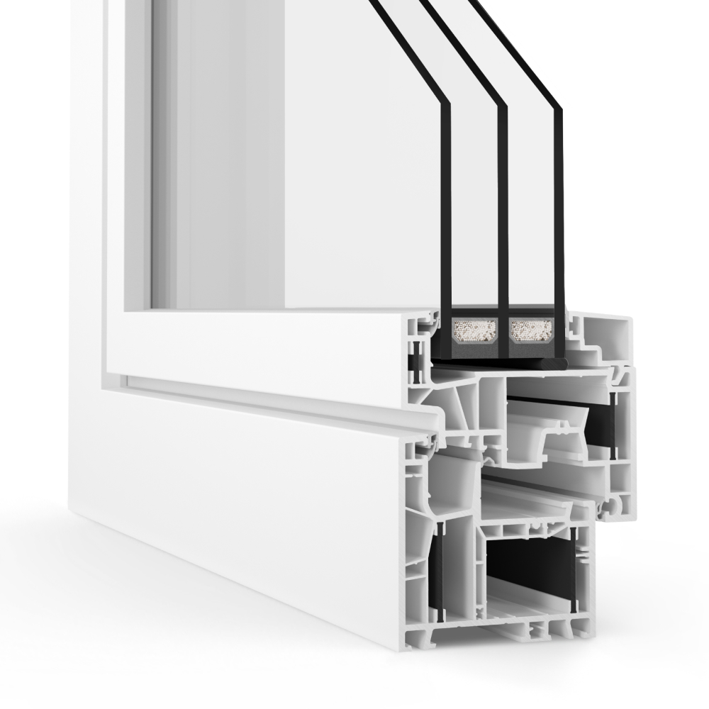 Profilo PVC aluplast energeto® neo