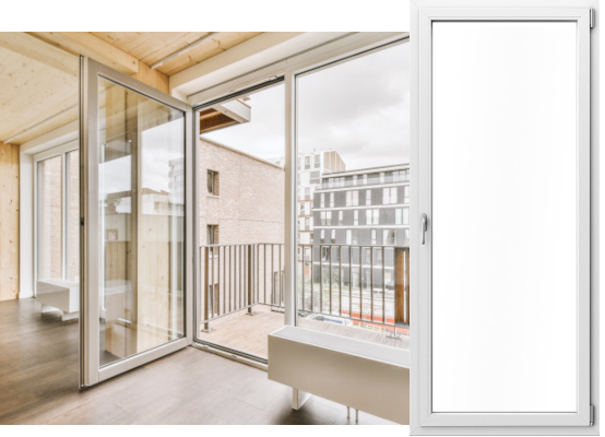 Portafinestra color bianco