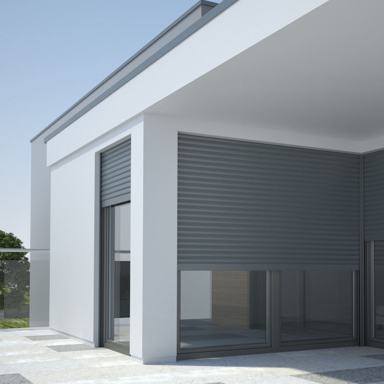 Portefinestre con tapparelle