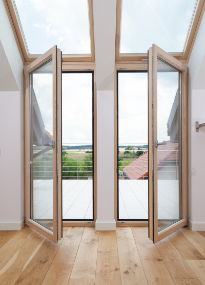 Portafinestra aperta