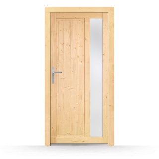 Porta di servizio in legno Olbia