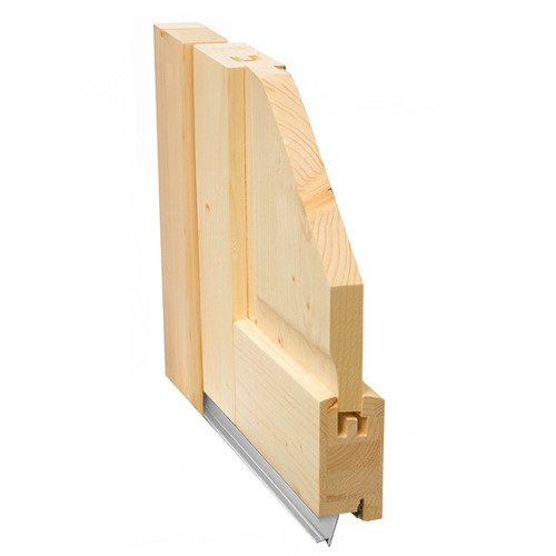 Profilo della porta di servizio in legno