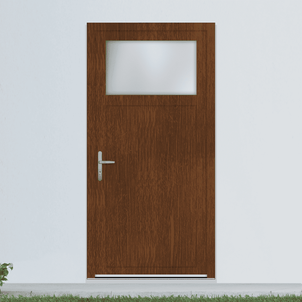 Porta di servizio Arezzo noce