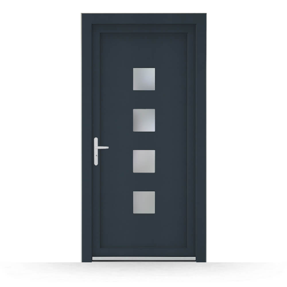 Porta di servizio Pesaro antracite