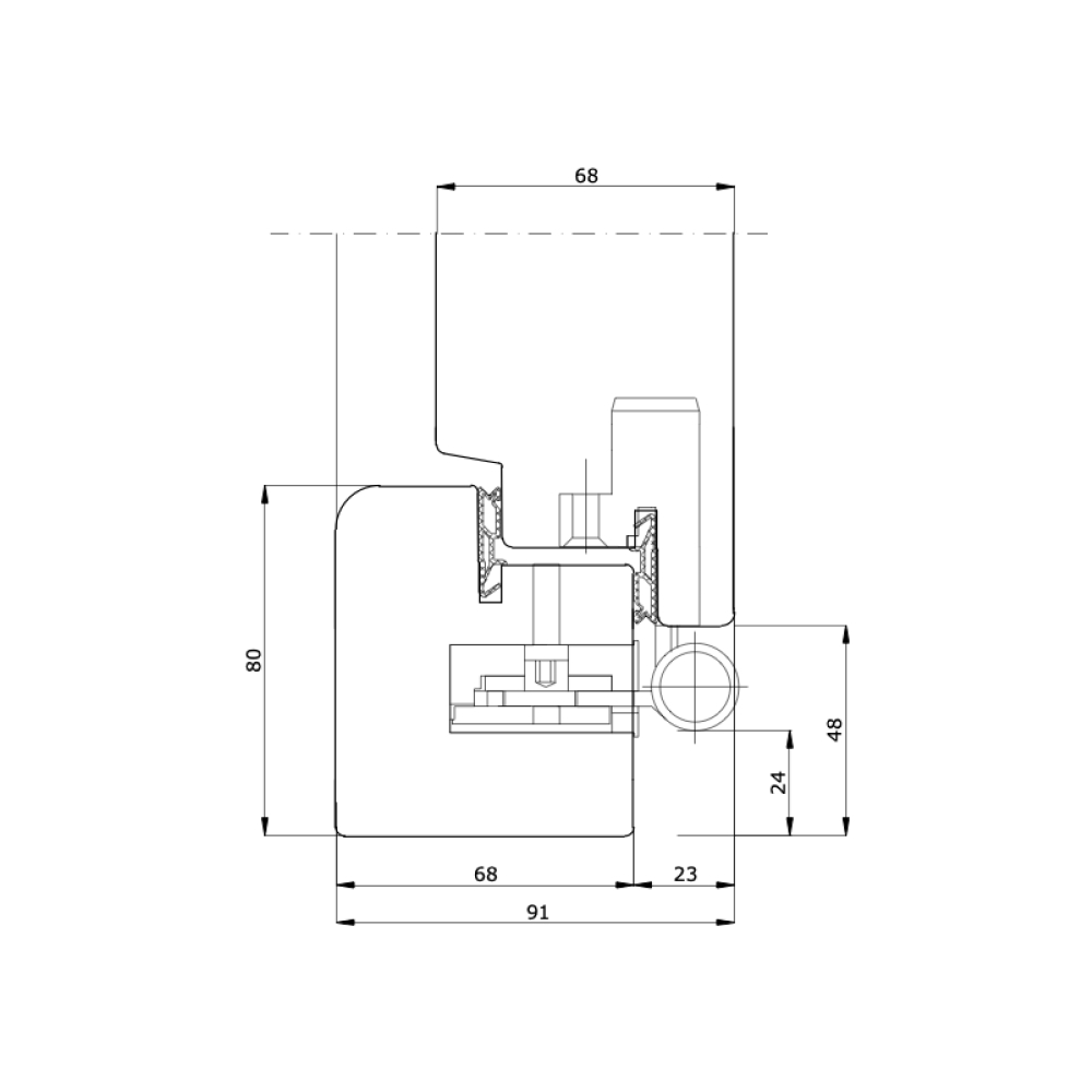 Premium Elegant : Telaio laterale lato telaio