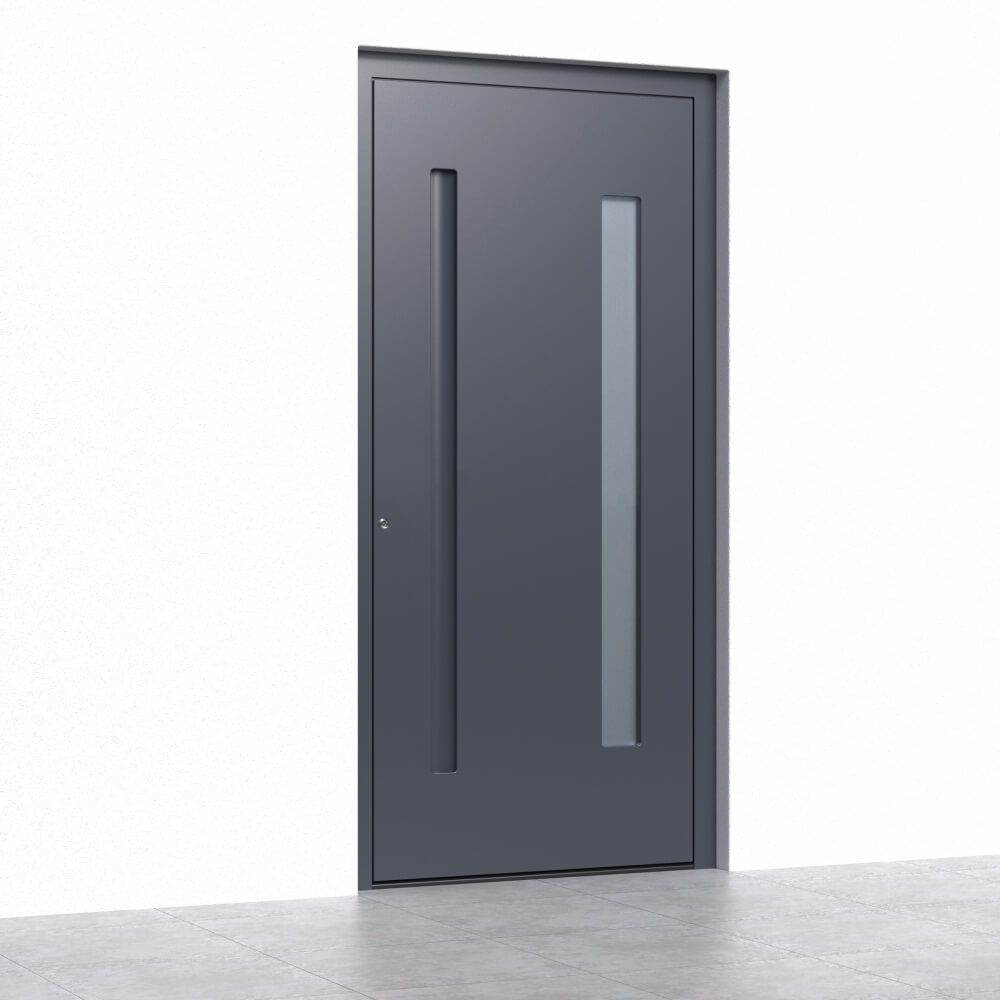 Porta d'ingresso Alba - installazione