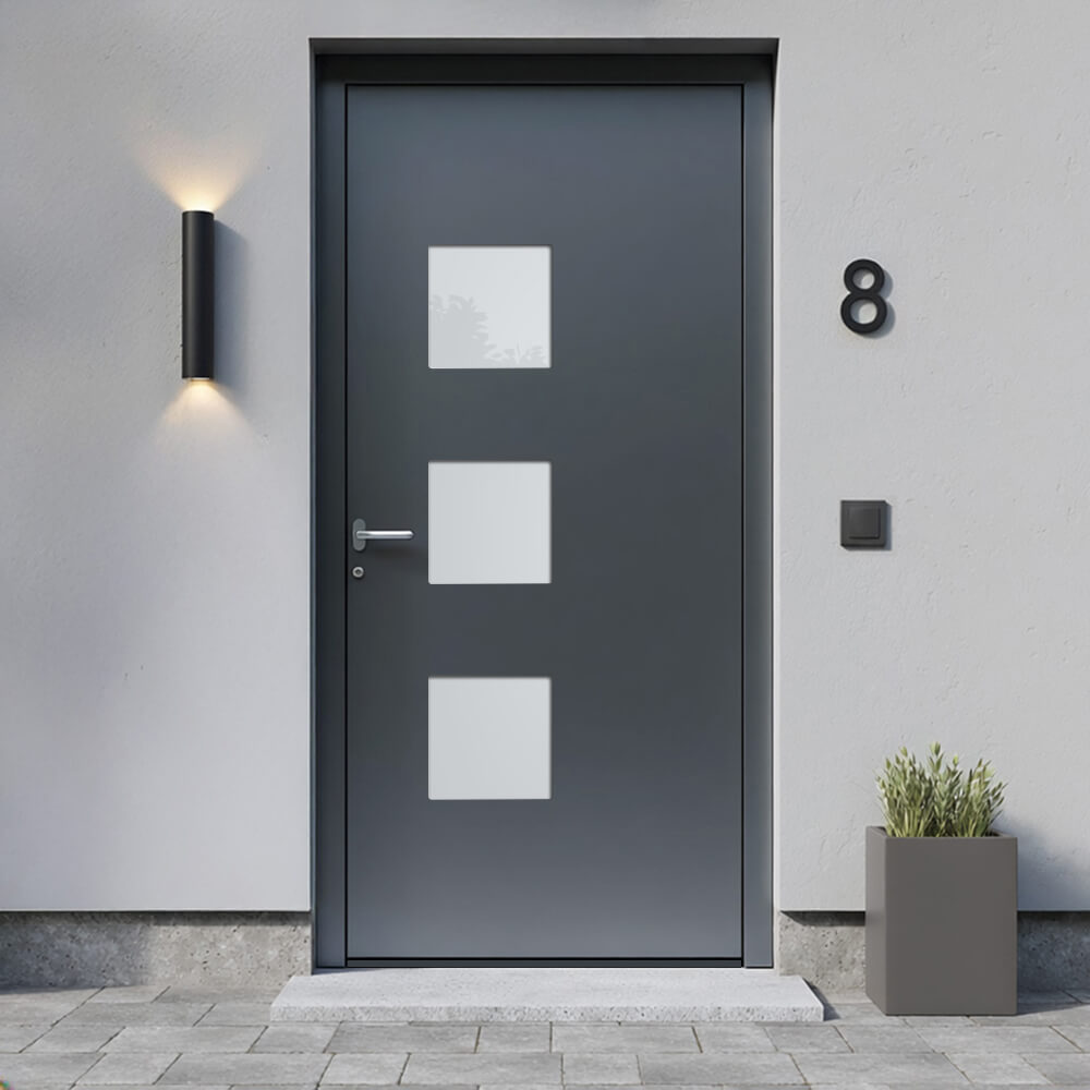 Porta d'ingresso Saluzzo installata