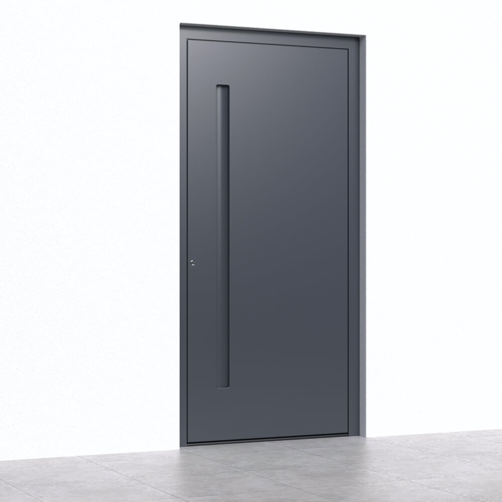 Porta d'ingresso Otranto - installazione