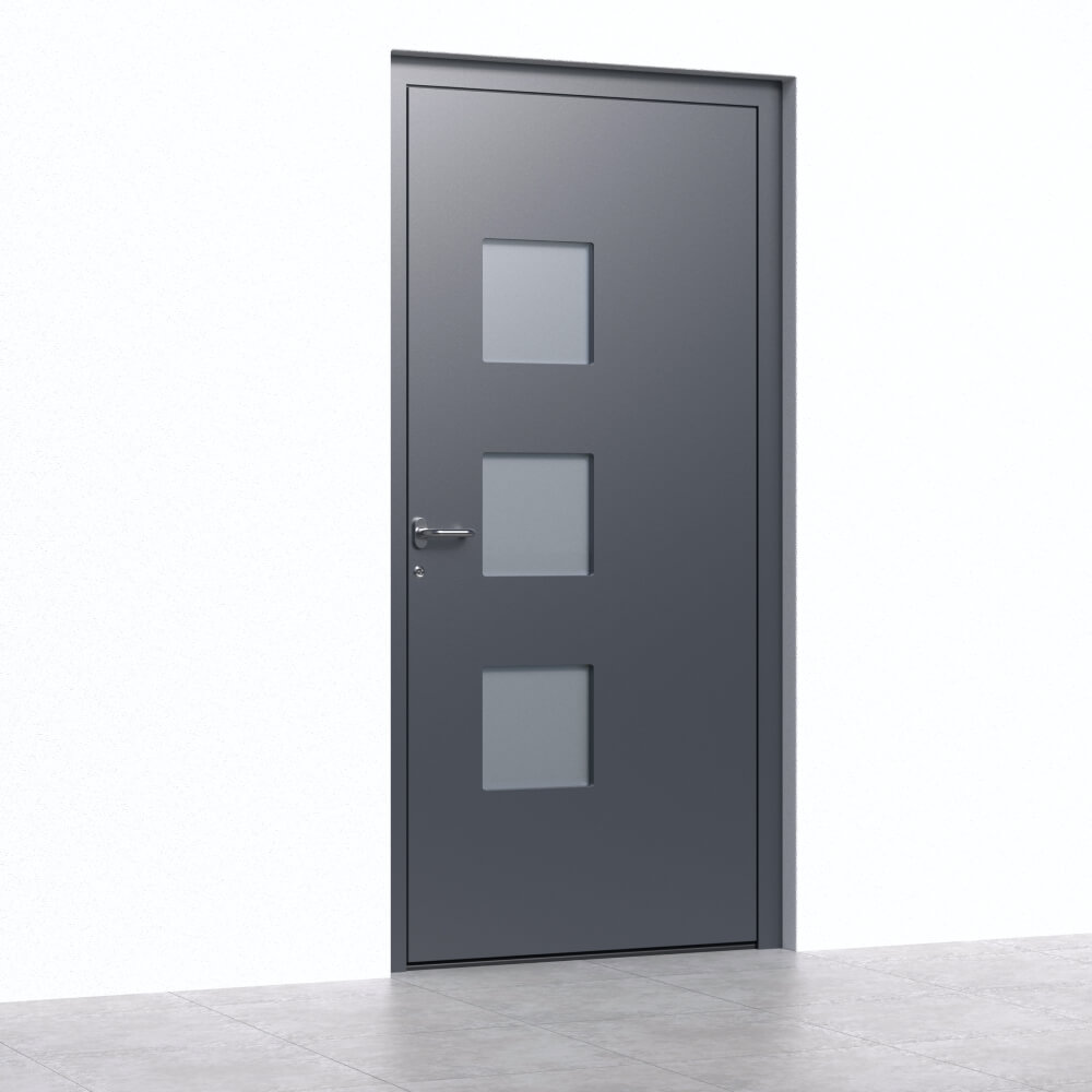 Porta d'ingresso Saluzzo - installazione