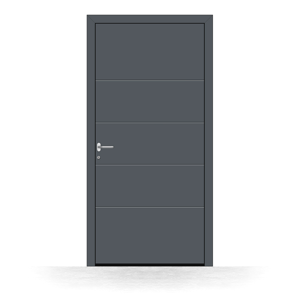 Porta d'ingresso in alluminio Tropea