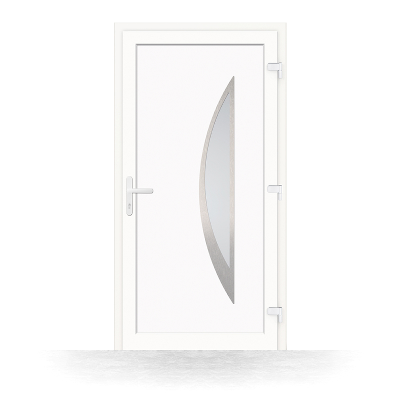 porta d'ingresso in pvc modello Bagheria vista interna