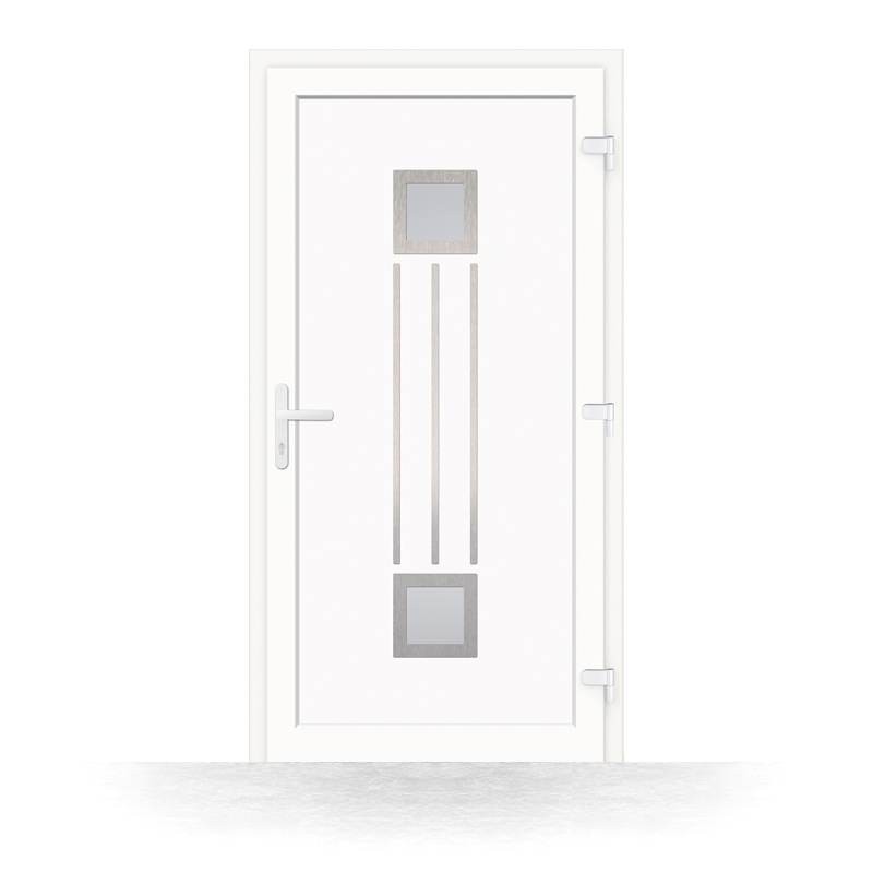 porta d'ingresso in pvc modello Bitonto, vista interna