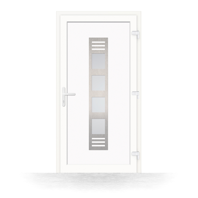 porta d'ingresso in pvc modello Manfredonia vista interna