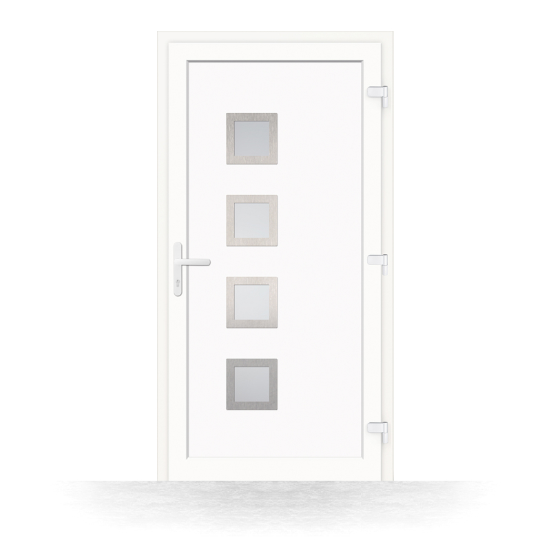 porta d'ingresso in pvc modello Montesilvano vista interna