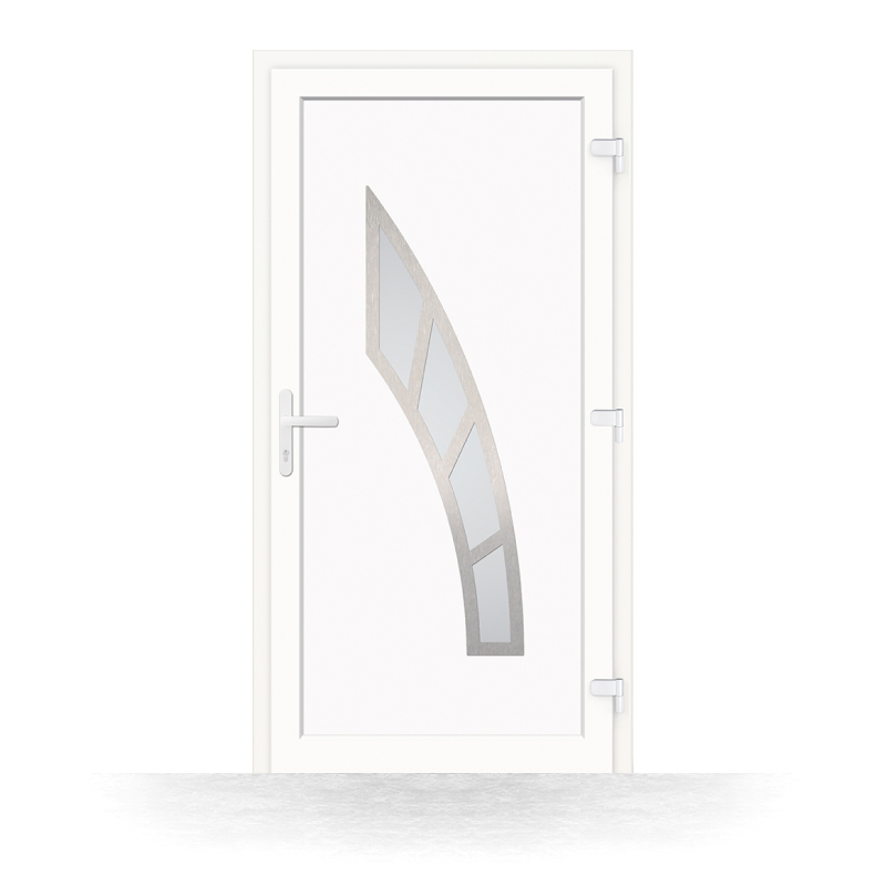 porta d'ingresso in pvc modello Teramo vista interna