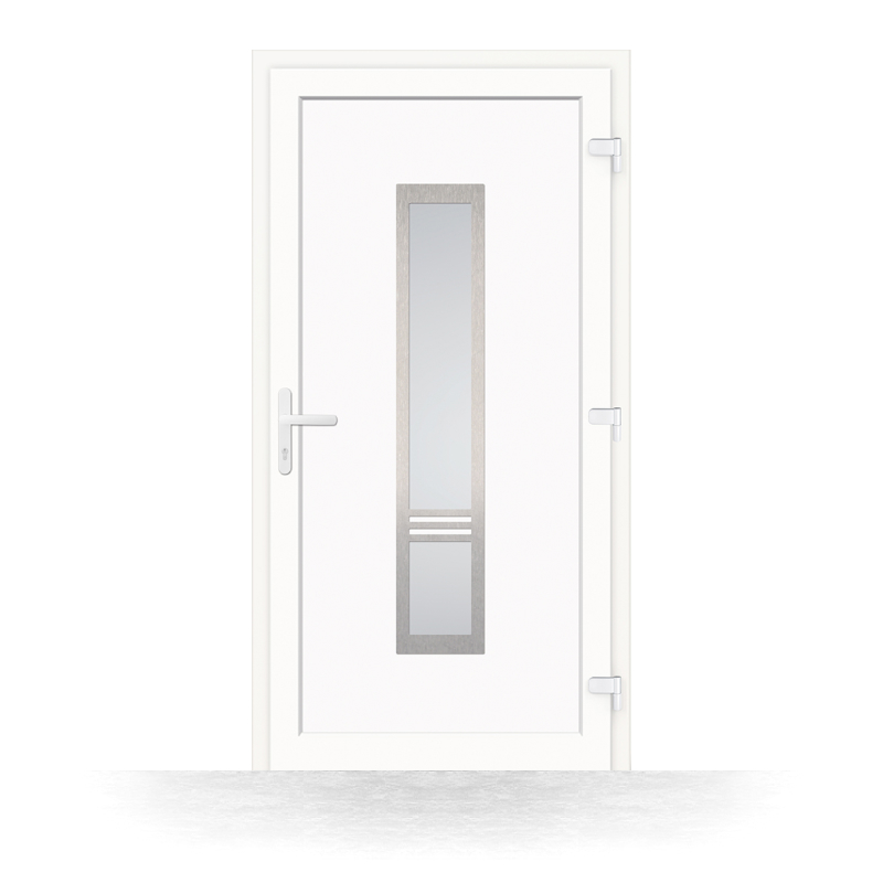 porta ingresso pvc vista interna