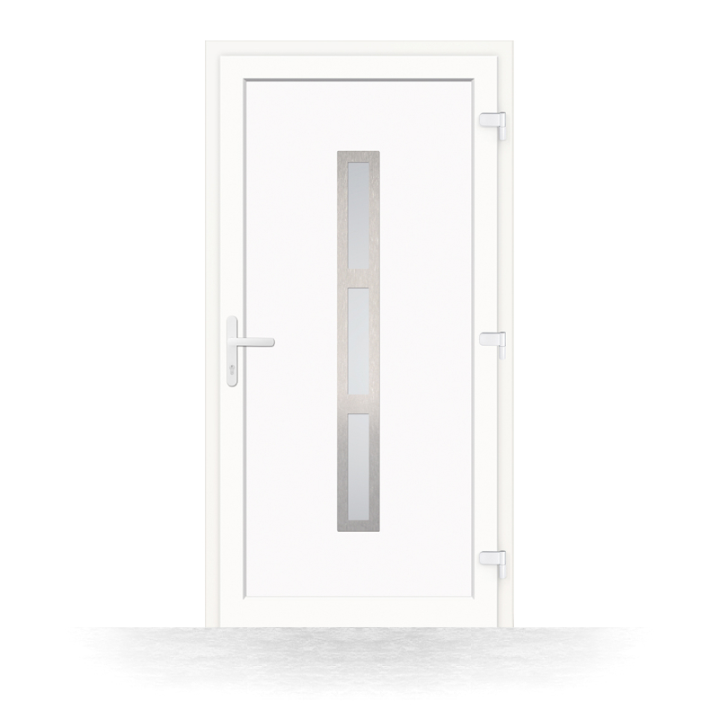 porta in pvc modello Trapani vista interna