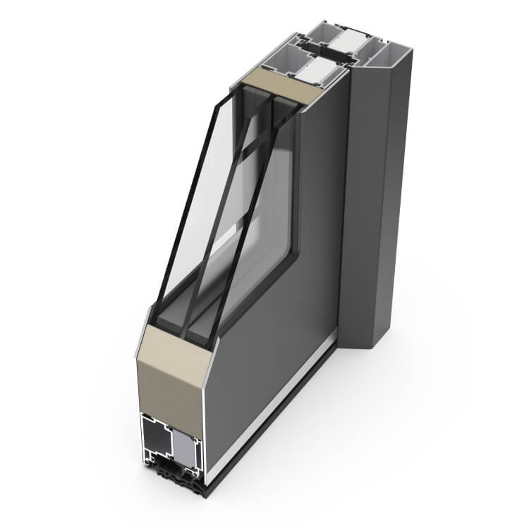 porte alluminio serie exclusive Profilo classico