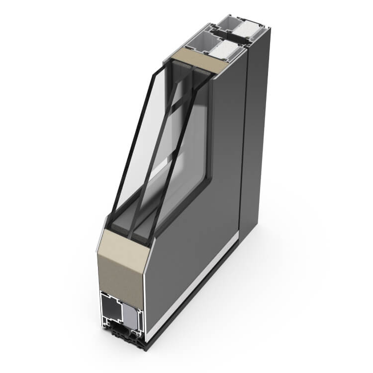 porte alluminio serie exclusive Profilo modern