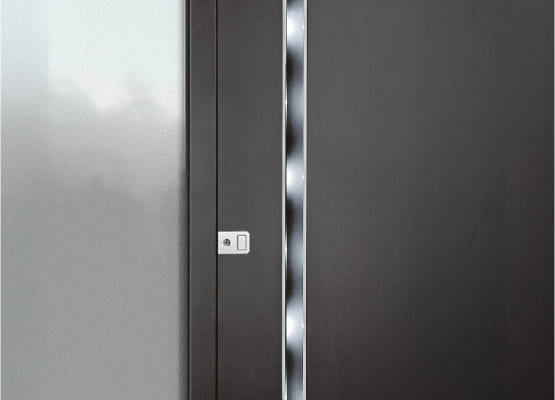 Maniglie delle porte d'ingresso in aluminio
