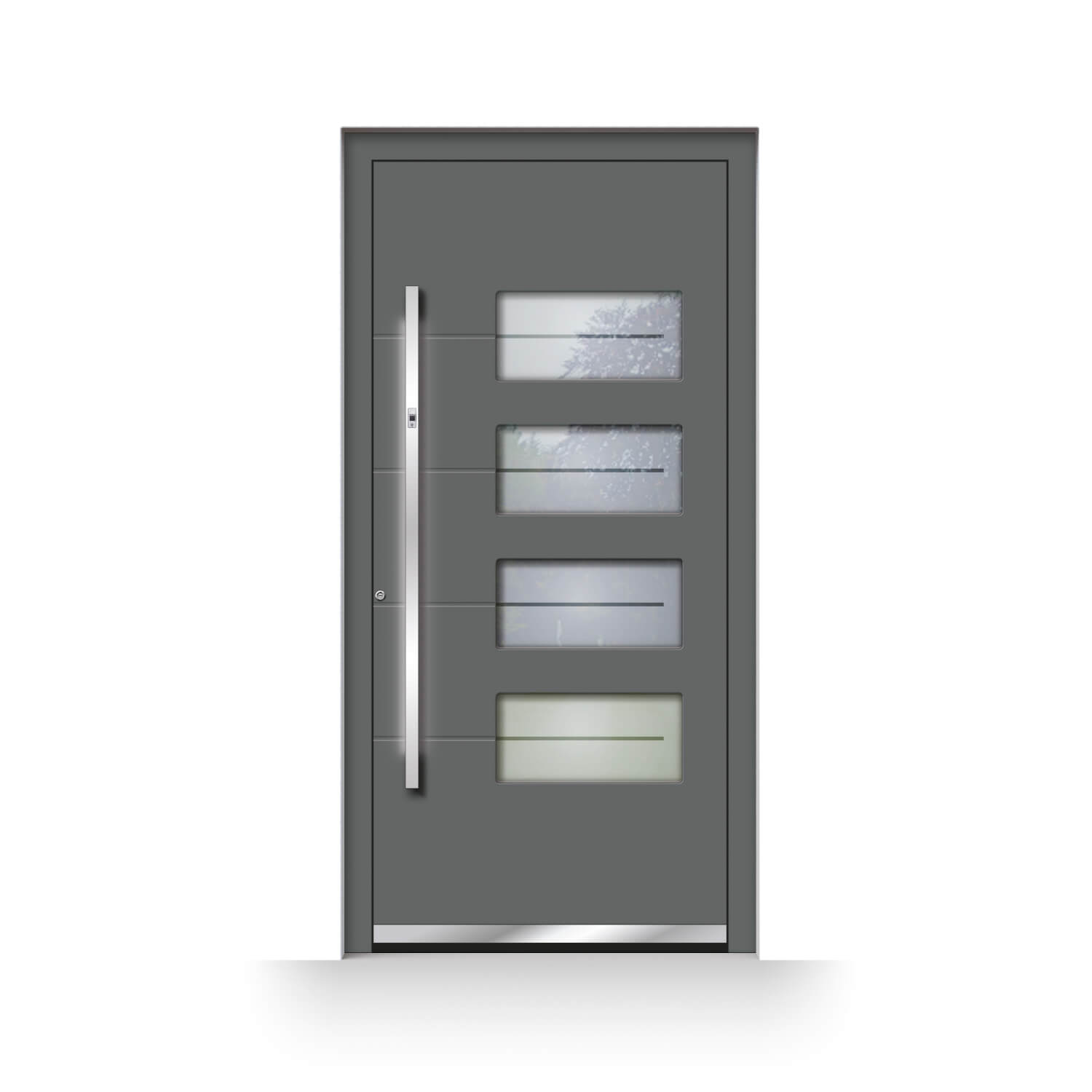 sistema impronte digitali porta d'ingresso
