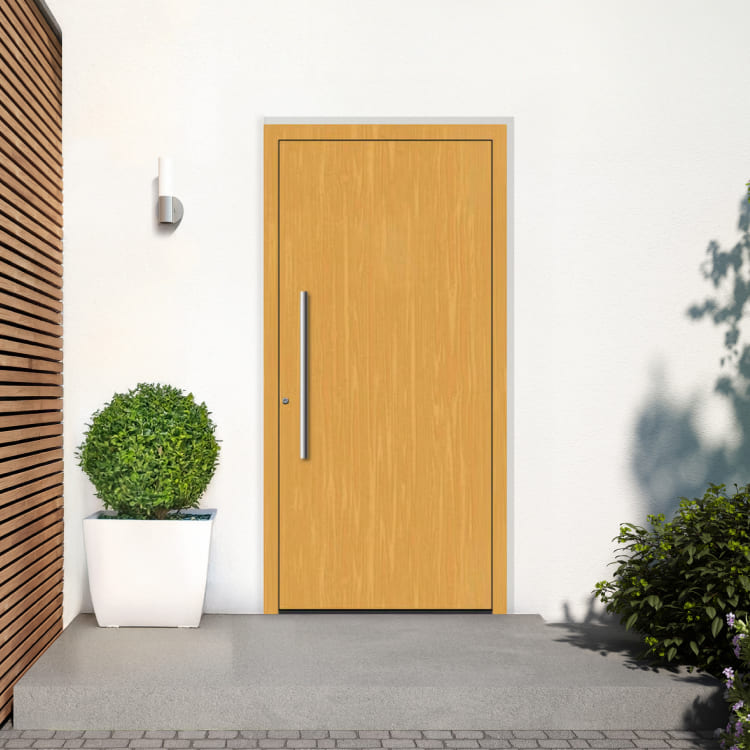 Portoncino d'ingresso legno color abete