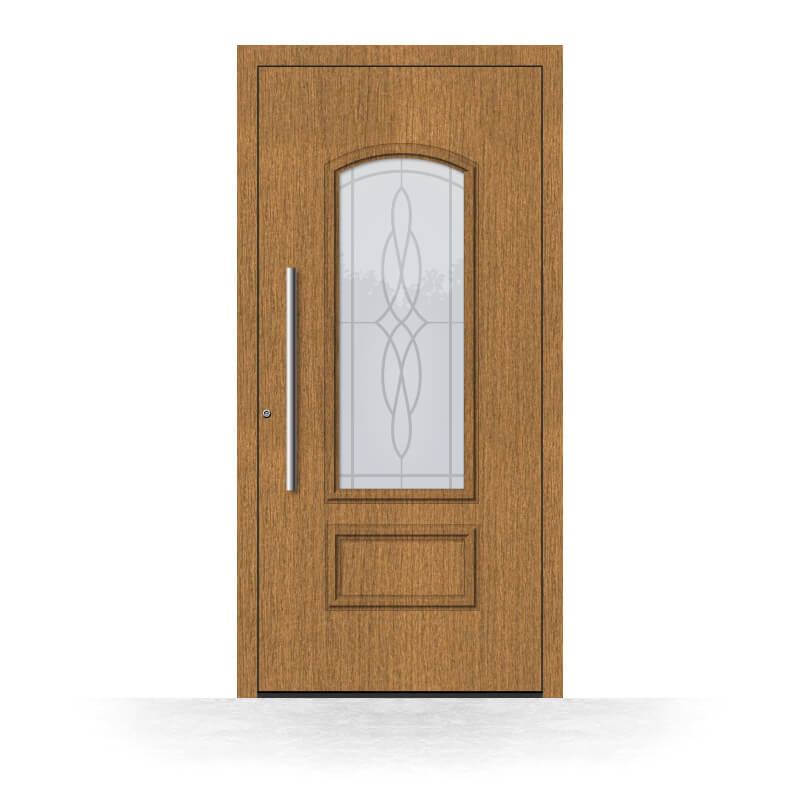 Porta d'ingresso modello Aprilia in rovere