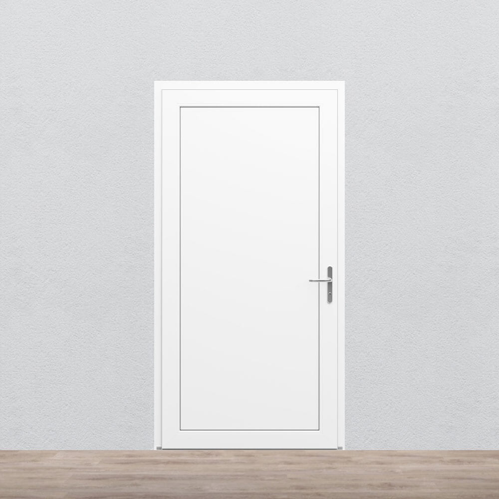 Porta d'ingresso in PVC Guidonia Montecelio - vista dall'interno