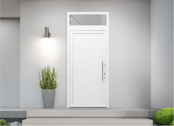 Porta ingresso con sopraluce