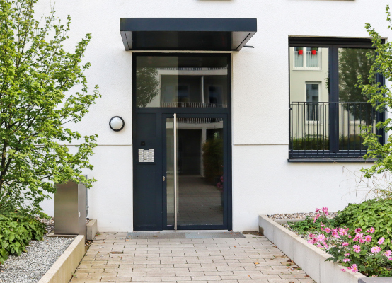 Portoncini d'ingresso PVC con vetro