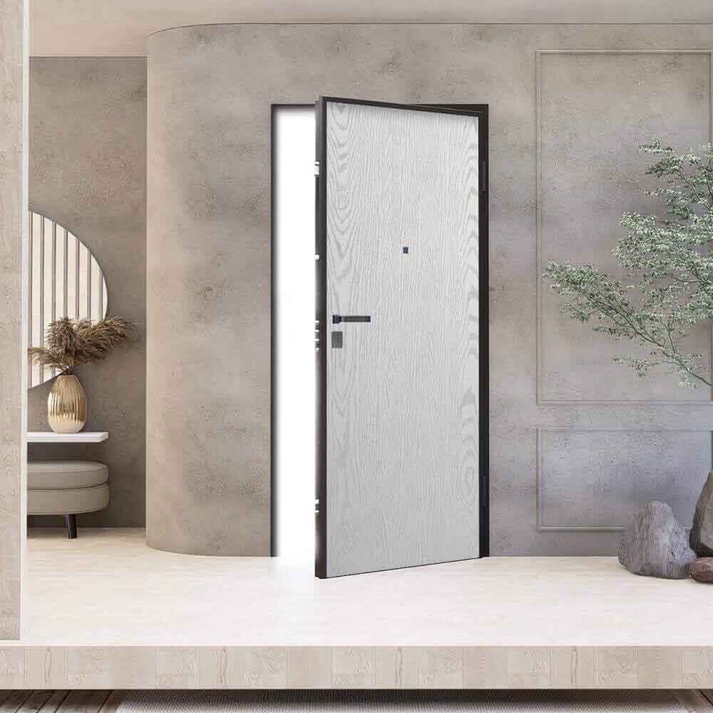 Porta blindata modello Torregrotta - vista interna