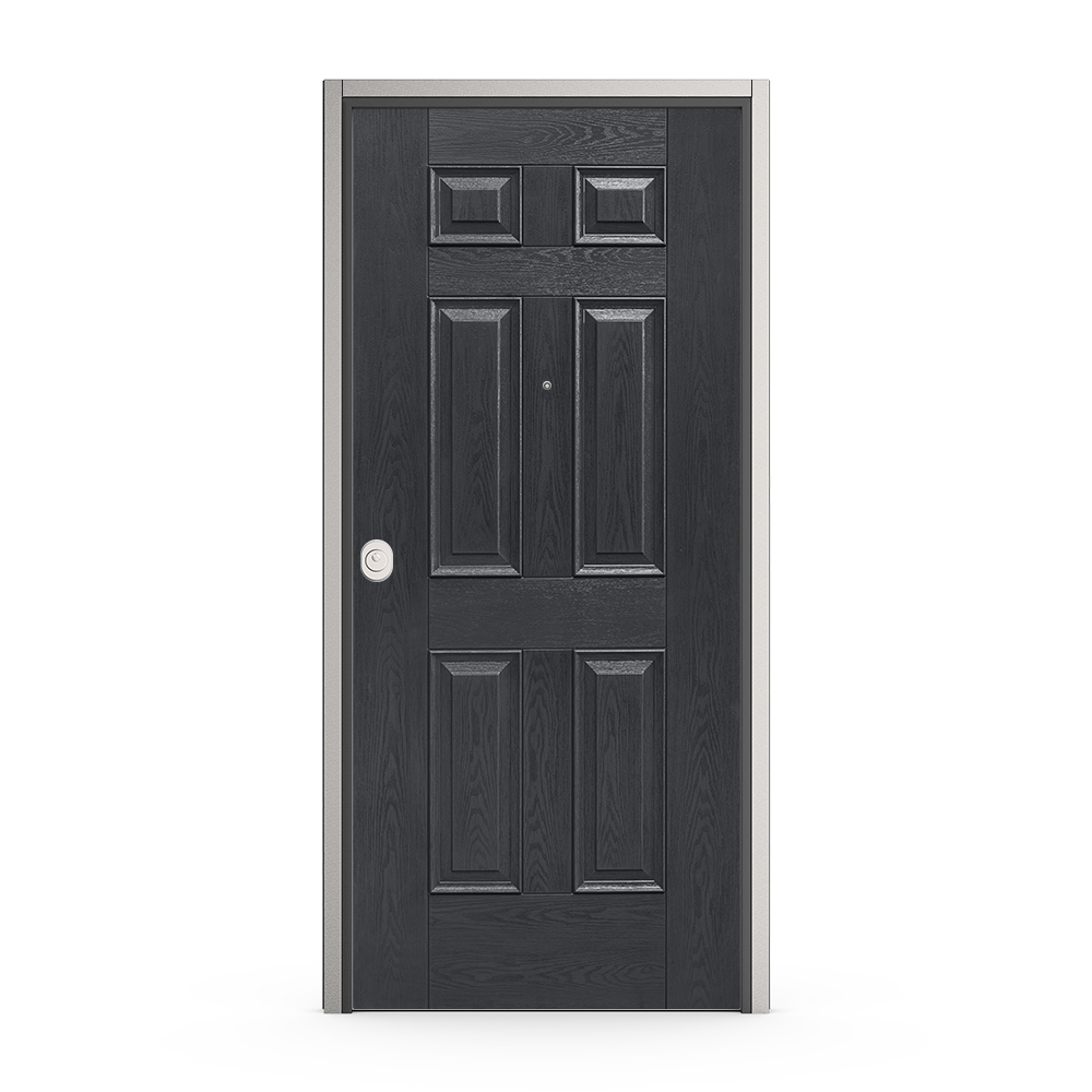 Porta blindata Grimaldi grigia