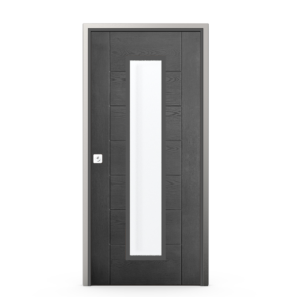 Porta blindata Minturno grigia