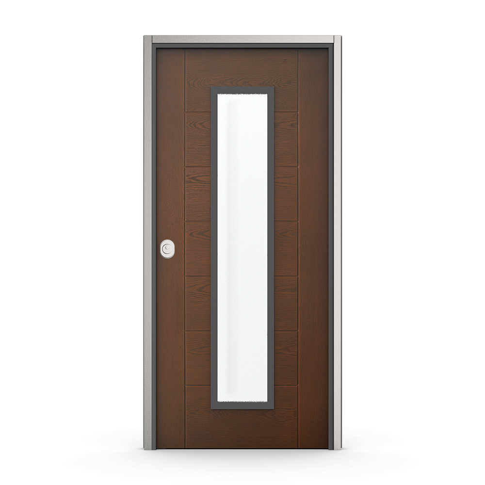 Porta blindata Minturno noce