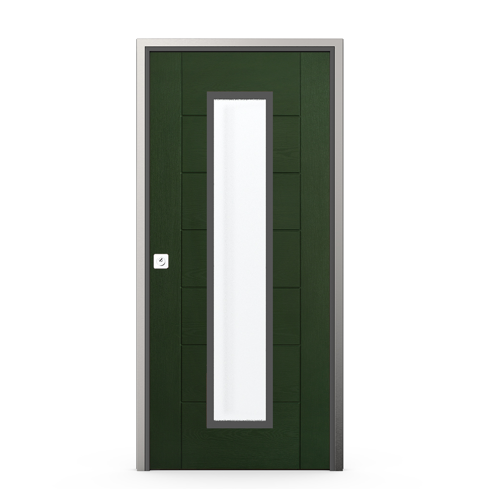 Porta blindata Minturno verde