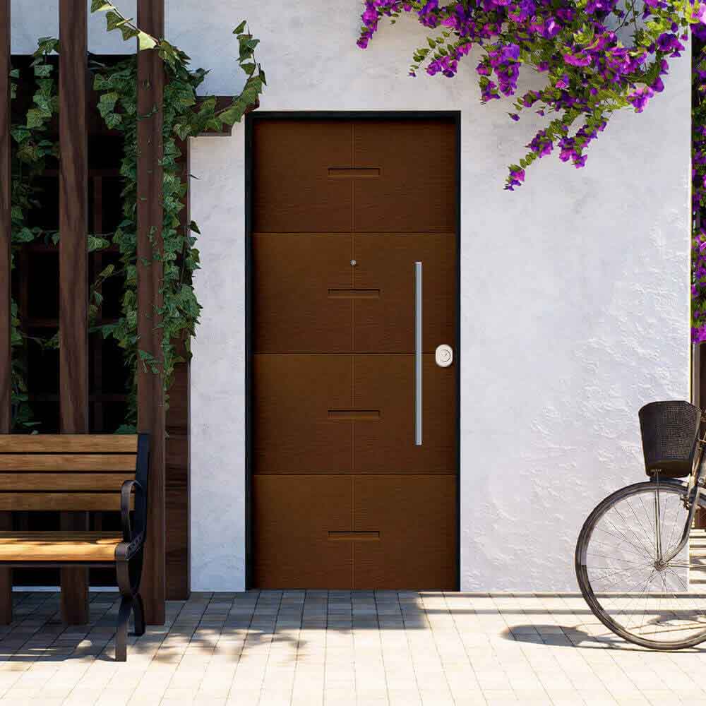 Porta blindata modello Bitetto - installata