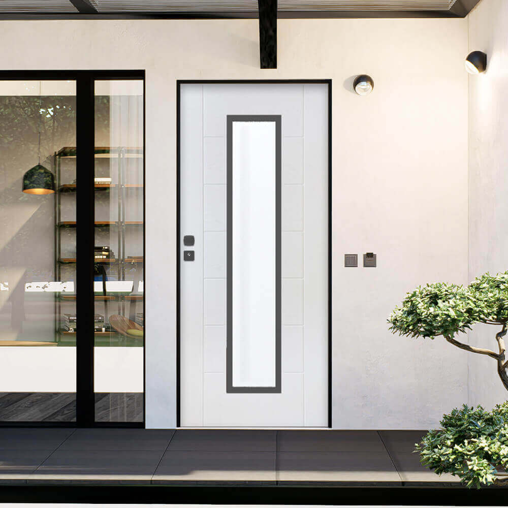 Porta blindata modello Minturno - installata