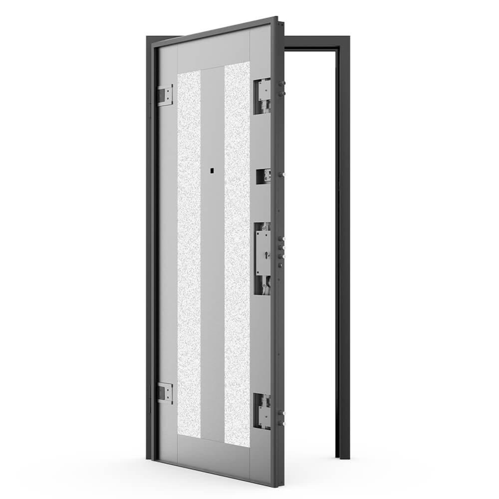 Struttura interna della porta blindata - gamma Premium
