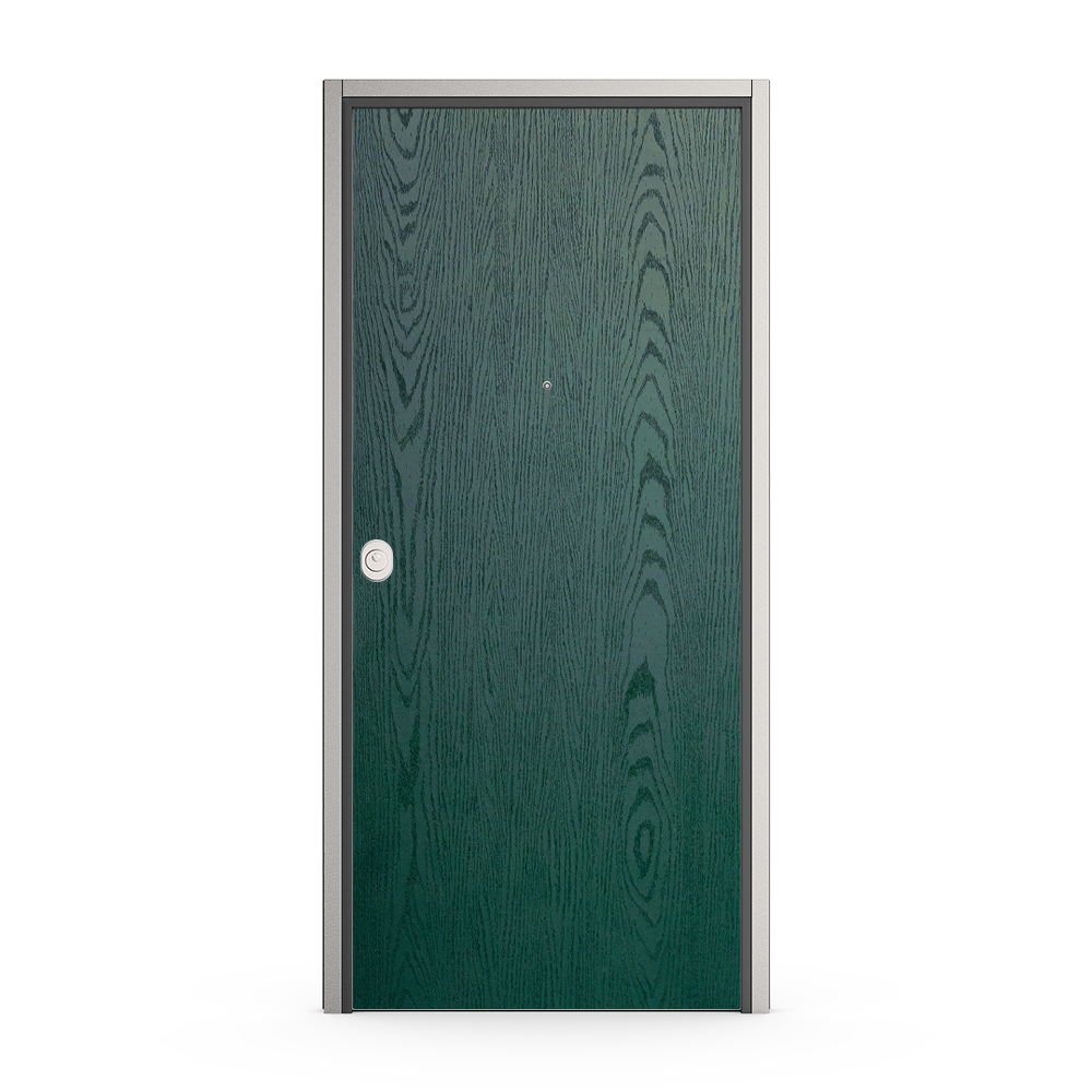 Porta blindata Torregrotta verde