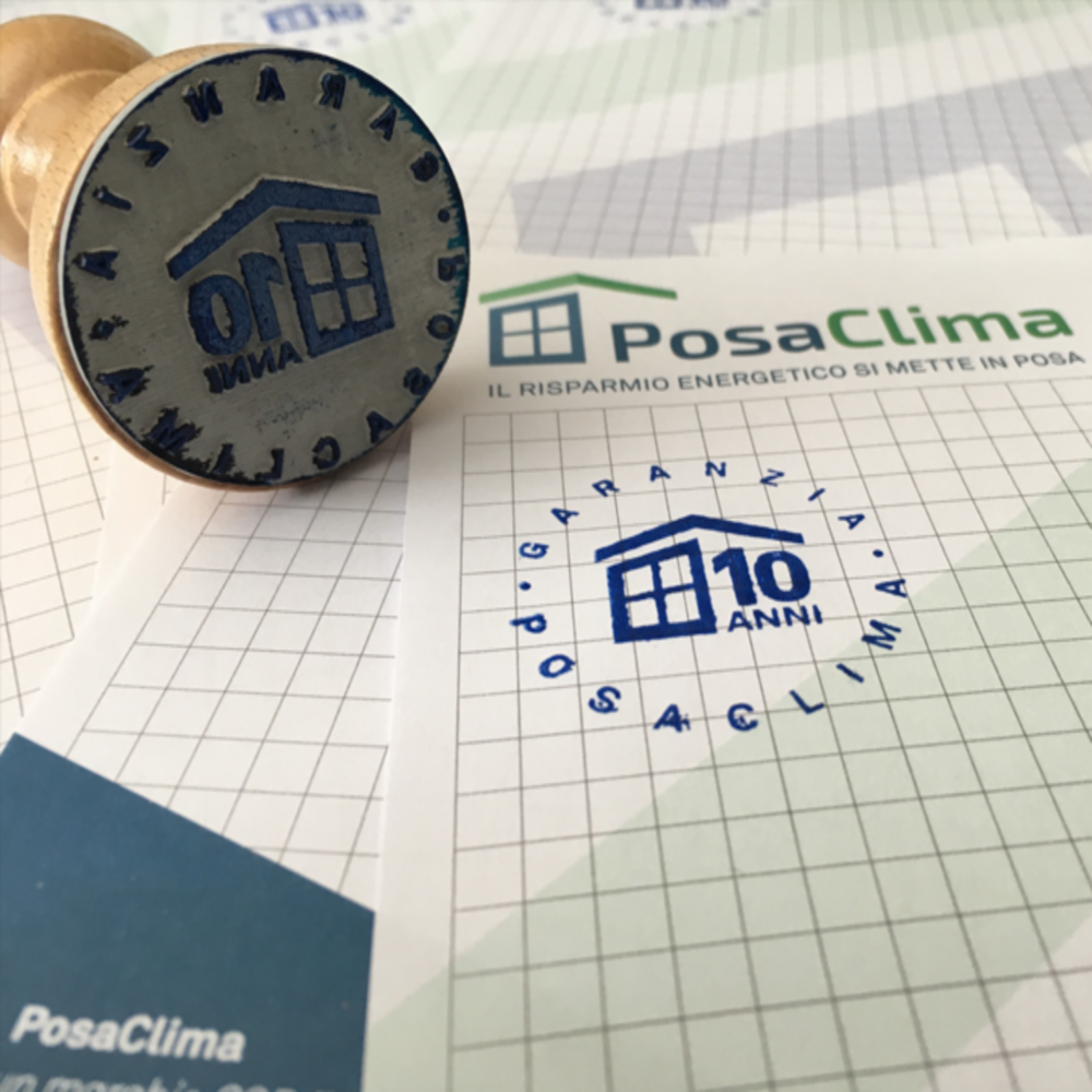 Garanzia di 10 anni con PosaClima