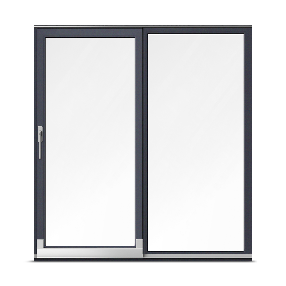 Porta scorrevole in PVC DB703 con serratura