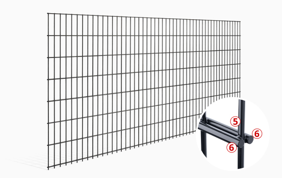 Pannelli recinzione 6/5/6