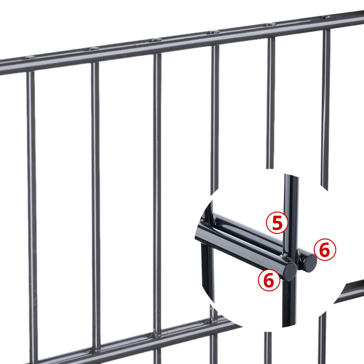 Recinzione in rete metallica Basic (6/5/6)